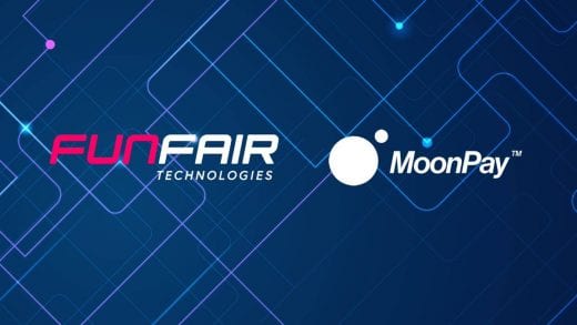 funfair and moonpay logos