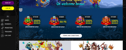Hotline Casino Screenshot 1