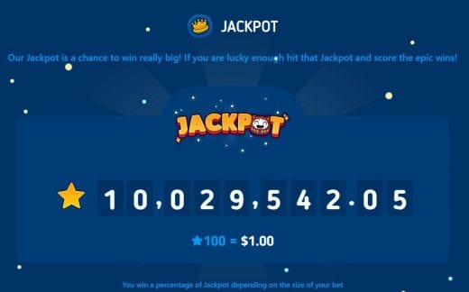 Jackpot at Luckydice