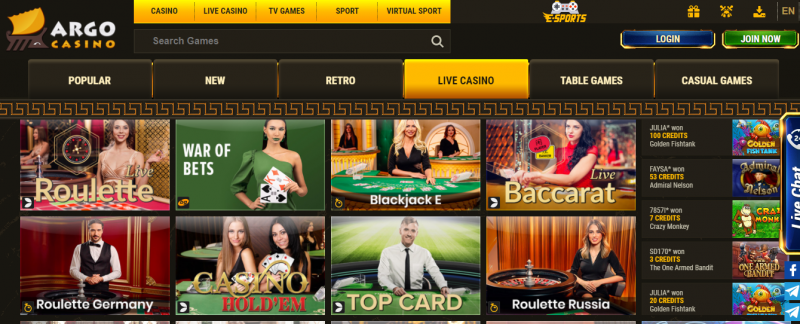 Argo Casino - Der Rückzug Des Spielers Wurde Verzögert