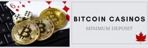 Bitcoin CAsinos accept min deposits in crypto making it affordable